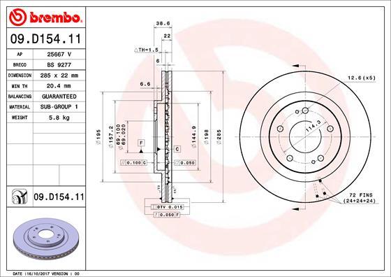 Breco BV 9277 - Discofreno autozon.pro