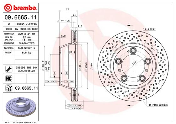 Breco BV 8900 - Discofreno autozon.pro