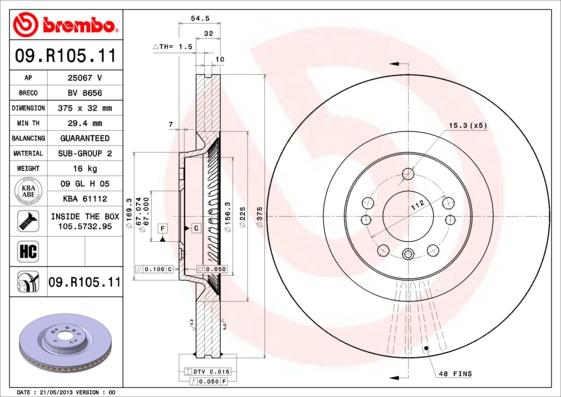 Breco BV 8656 - Discofreno autozon.pro