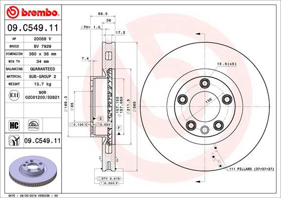 Breco BV 7929 - Discofreno autozon.pro