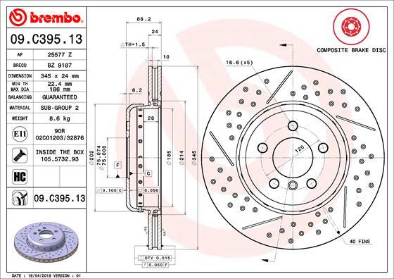 Breco BZ 9187 - Discofreno autozon.pro