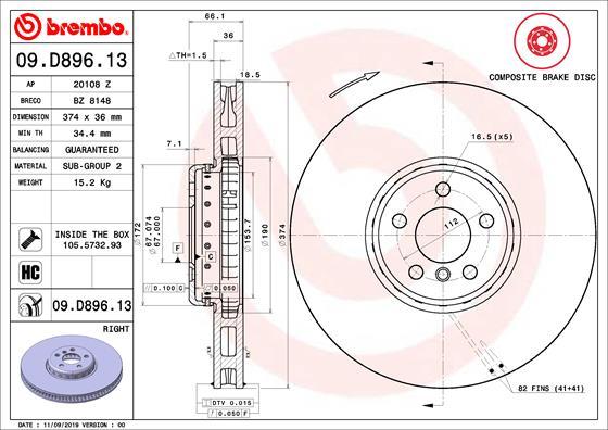 Breco BZ 8148 - Discofreno autozon.pro