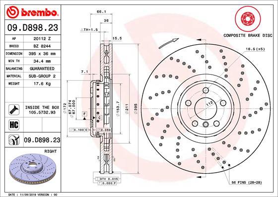 Breco BZ 8244 - Discofreno autozon.pro