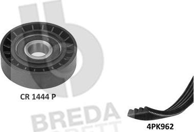 Breda Lorett KCA0050 - Kit Cinghie Poly-V autozon.pro