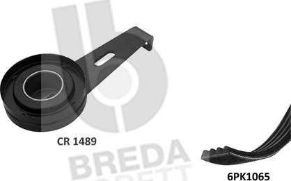 Breda Lorett KCA0051 - Kit Cinghie Poly-V autozon.pro