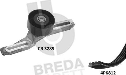 Breda Lorett KCA0058 - Kit Cinghie Poly-V autozon.pro