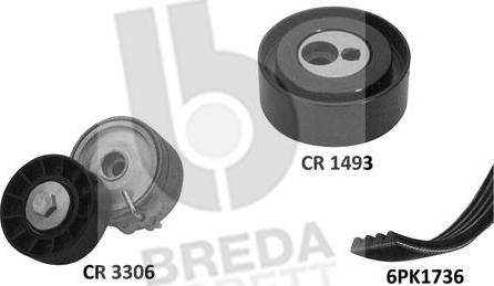 Breda Lorett KCA0007 - Kit Cinghie Poly-V autozon.pro