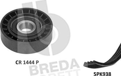 Breda Lorett KCA0013 - Kit Cinghie Poly-V autozon.pro