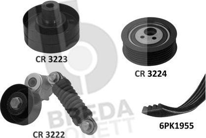 Breda Lorett KCA0026 - Kit Cinghie Poly-V autozon.pro