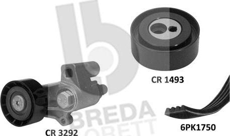 Breda Lorett KCA0023 - Kit Cinghie Poly-V autozon.pro