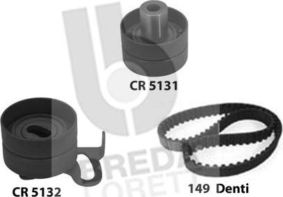 Breda Lorett KCD0463 - Kit cinghie dentate autozon.pro