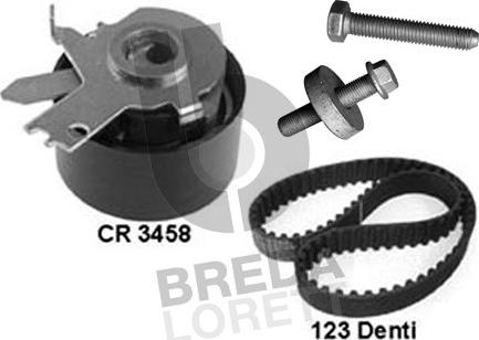 Breda Lorett KCD0578 - Kit cinghie dentate autozon.pro