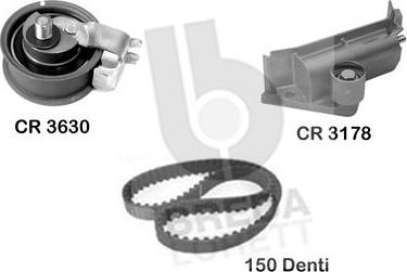 Breda Lorett KCD0646 - Kit cinghie dentate autozon.pro