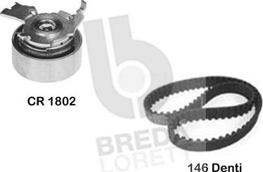 Breda Lorett KCD0643 - Kit cinghie dentate autozon.pro