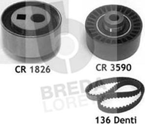 Breda Lorett KCD0609 - Kit cinghie dentate autozon.pro