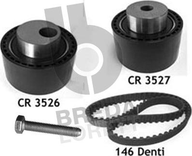 Breda Lorett KCD0600 - Kit cinghie dentate autozon.pro