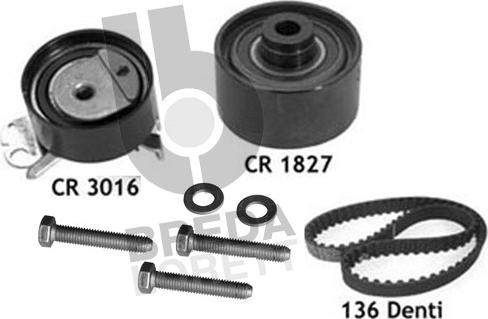 Breda Lorett KCD0601 - Kit cinghie dentate autozon.pro