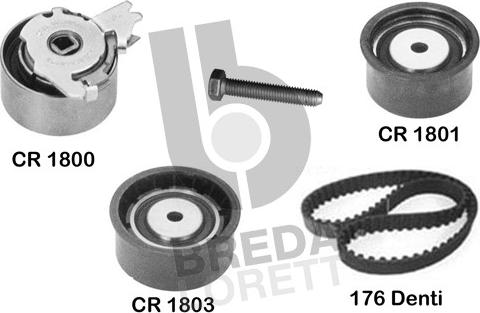 Breda Lorett KCD0614 - Kit cinghie dentate autozon.pro