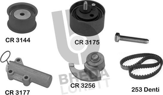 Breda Lorett KCD0616 - Kit cinghie dentate autozon.pro