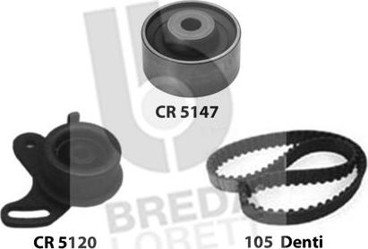 Breda Lorett KCD0613 - Kit cinghie dentate autozon.pro