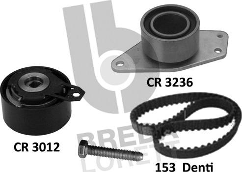 Breda Lorett KCD0612 - Kit cinghie dentate autozon.pro