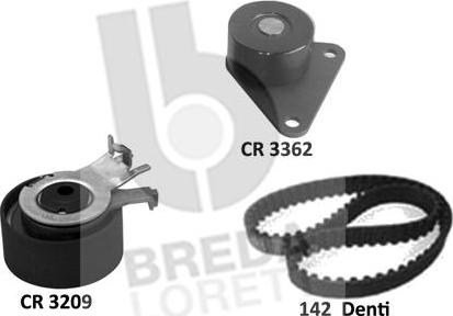 Breda Lorett KCD0671 - Kit cinghie dentate autozon.pro