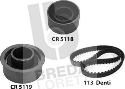 Breda Lorett KCD0678 - Kit cinghie dentate autozon.pro