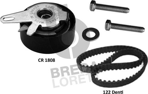 Breda Lorett KCD0677 - Kit cinghie dentate autozon.pro