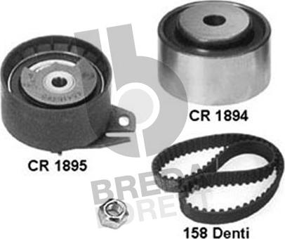 Breda Lorett KCD0095 - Kit cinghie dentate autozon.pro