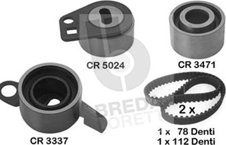 Breda Lorett KCD0044 - Kit cinghie dentate autozon.pro