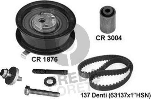 Breda Lorett KCD0046 - Kit cinghie dentate autozon.pro