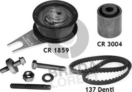 Breda Lorett KCD0042 - Kit cinghie dentate autozon.pro