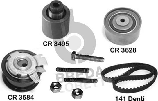 Breda Lorett KCD0056 - Kit cinghie dentate autozon.pro