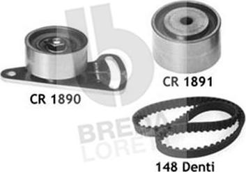 Breda Lorett KCD0069 - Kit cinghie dentate autozon.pro