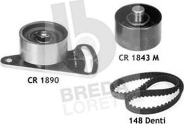 Breda Lorett KCD0068 - Kit cinghie dentate autozon.pro