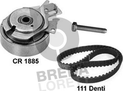 Breda Lorett KCD0019 - Kit cinghie dentate autozon.pro