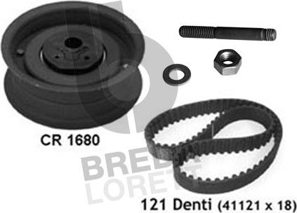 Breda Lorett KCD0031 - Kit cinghie dentate autozon.pro