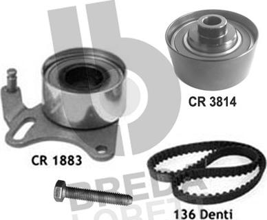 Breda Lorett KCD0024 - Kit cinghie dentate autozon.pro