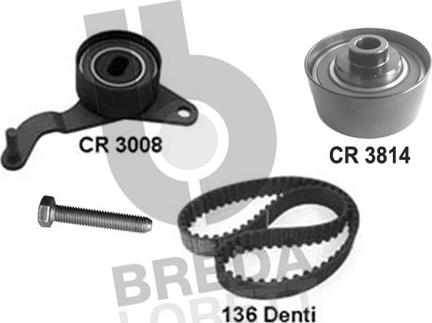 Breda Lorett KCD0026 - Kit cinghie dentate autozon.pro