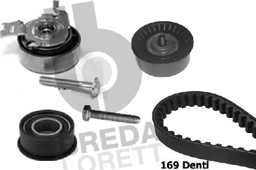 Breda Lorett KCD0028 - Kit cinghie dentate autozon.pro