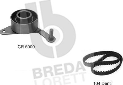 Breda Lorett KCD0195 - Kit cinghie dentate autozon.pro