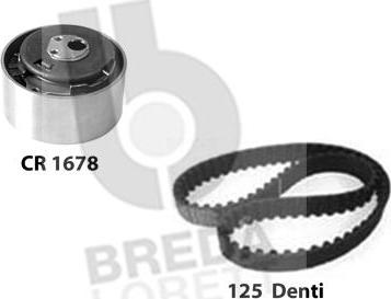 Breda Lorett KCD0165 - Kit cinghie dentate autozon.pro