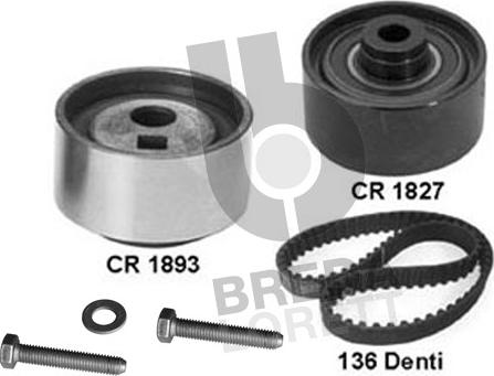 Breda Lorett KCD0102 - Kit cinghie dentate autozon.pro