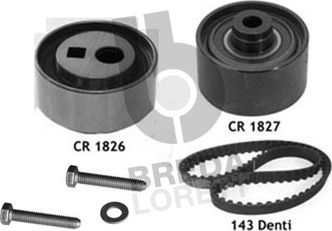 Breda Lorett KCD0110 - Kit cinghie dentate autozon.pro