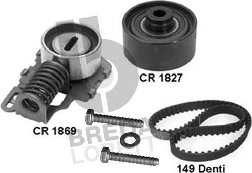 Breda Lorett KCD0112 - Kit cinghie dentate autozon.pro