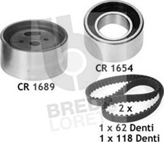 Breda Lorett KCD0117 - Kit cinghie dentate autozon.pro