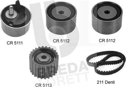 Breda Lorett KCD0185 - Kit cinghie dentate autozon.pro