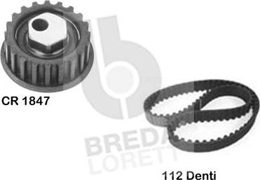 Breda Lorett KCD0186 - Kit cinghie dentate autozon.pro