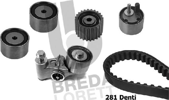 Breda Lorett KCD0183 - Kit cinghie dentate autozon.pro