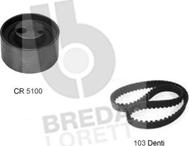 Breda Lorett KCD0182 - Kit cinghie dentate autozon.pro